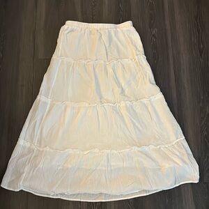 Edikted Charlotte Tiered Maxi Skirt